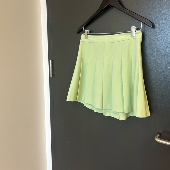 Sunday Best size 6 EUC worn once mint Green High-Low Pleated Mini Skirt - Picture 12 of 12